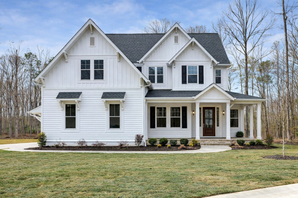 Richmond soft wash makes home exterior look clean and fresh