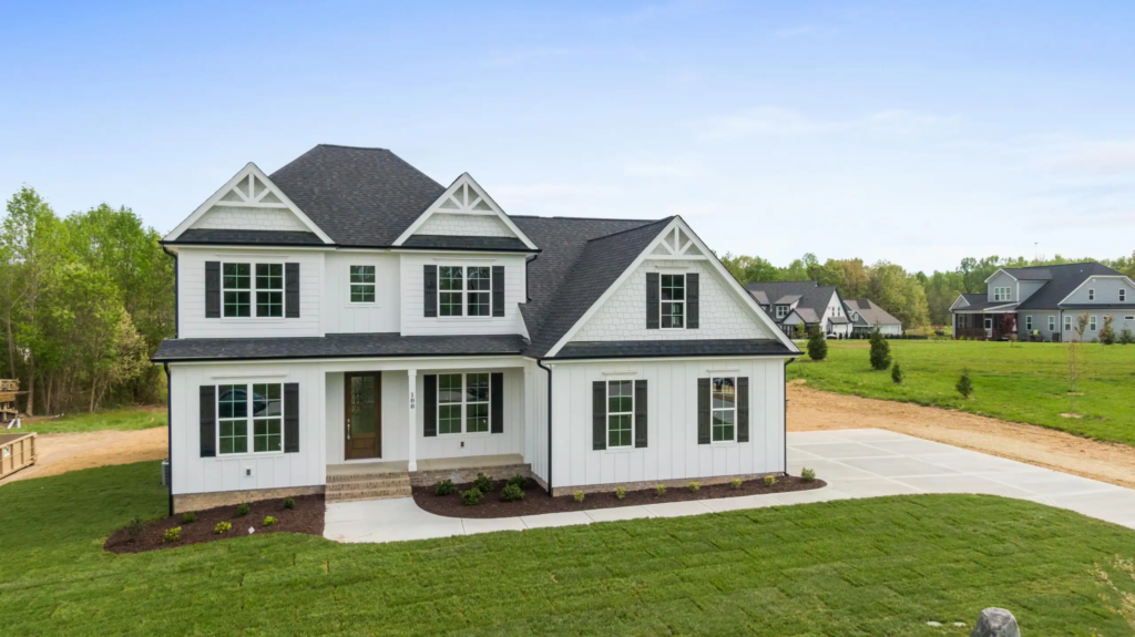 Richmond soft wash clean roof suburban home