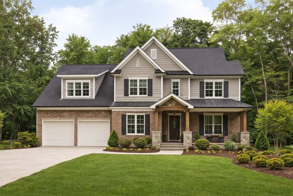 Richmond soft wash clean patio Goochland home